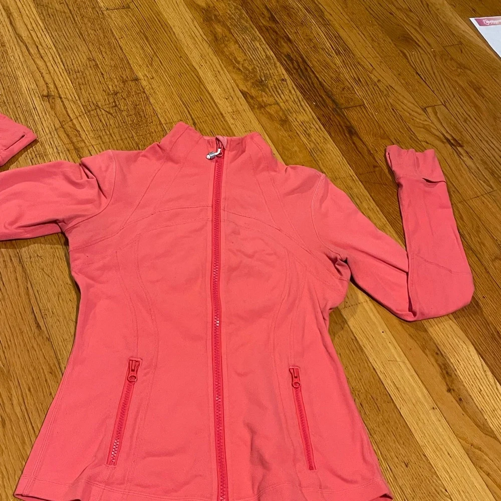 Lululemon Pink Nulu Define Jacket - Picture 3 of 10